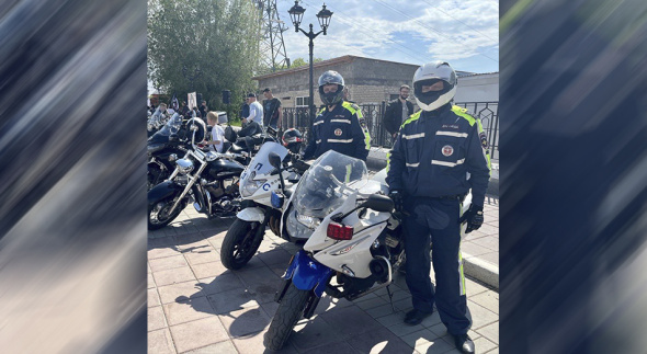 С 27 апреля мотоциклы ГИБДД возобновят патрулирование дорог Оренбурга 