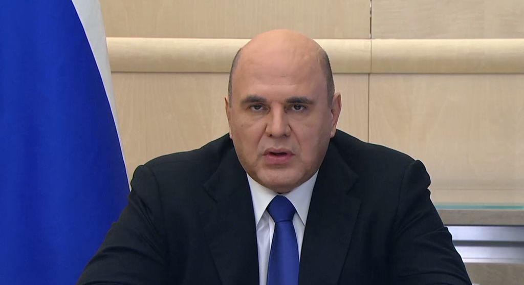 Председатель правительства России Михаил Мишустин