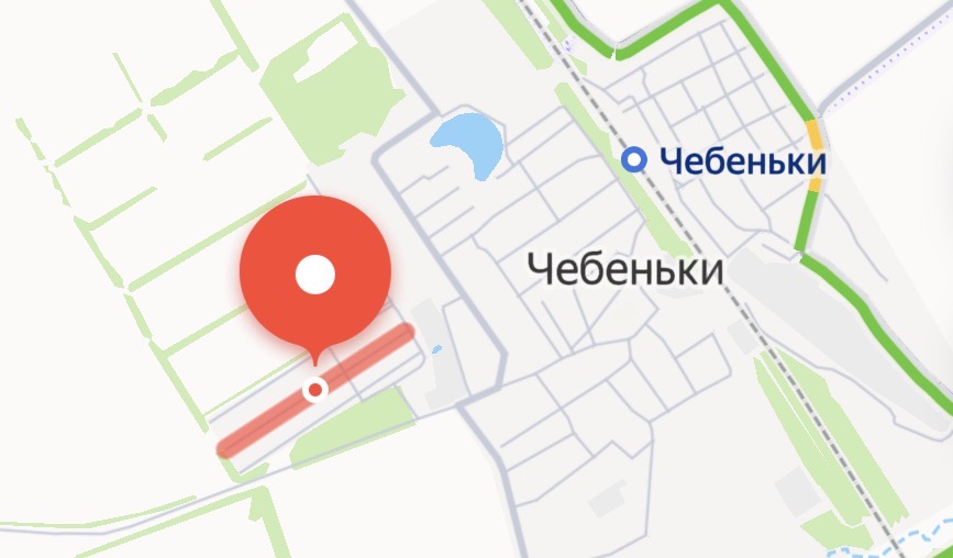 1-я Луговая в Чебеньках на Яндекс.Карты