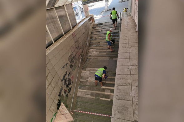 В Оренбурге до конца сентября отремонтируют 9 подземных переходов