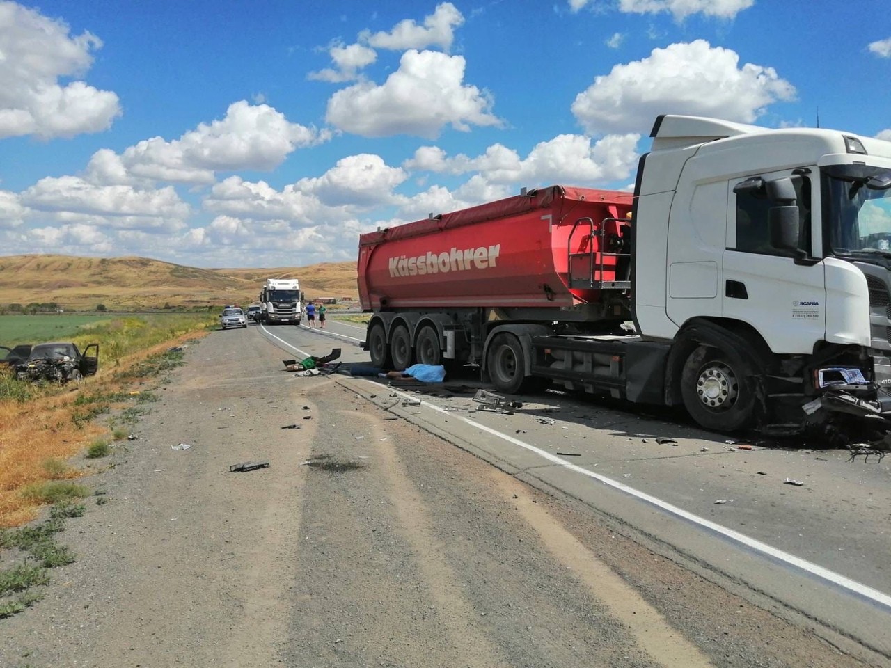 ДТП в Гайском районе, фото: УМВД