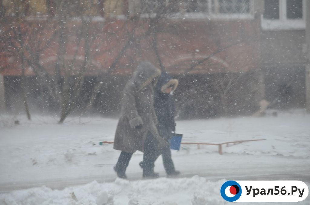 Сильный ветер и снег: прогноз погоды в Орске и Оренбурге на неделю 