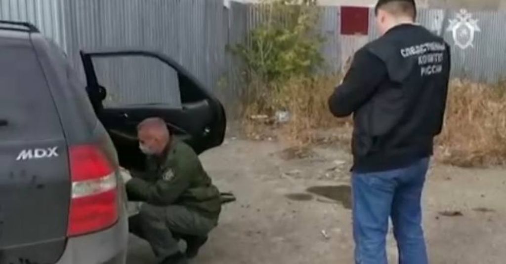 Работа следственного комитета на месте задержания. Источник СУ СК  по Оренбургской области