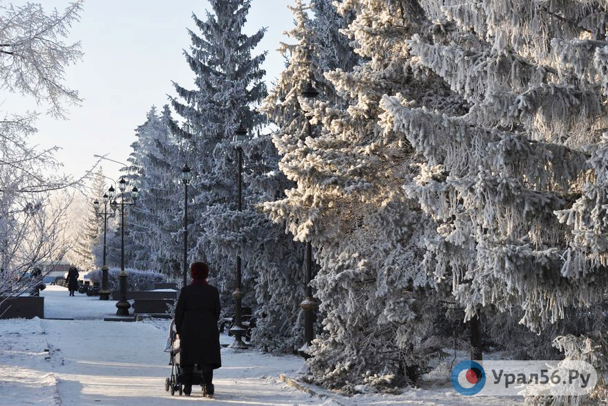В Оренбургской области похолодает до -34°С