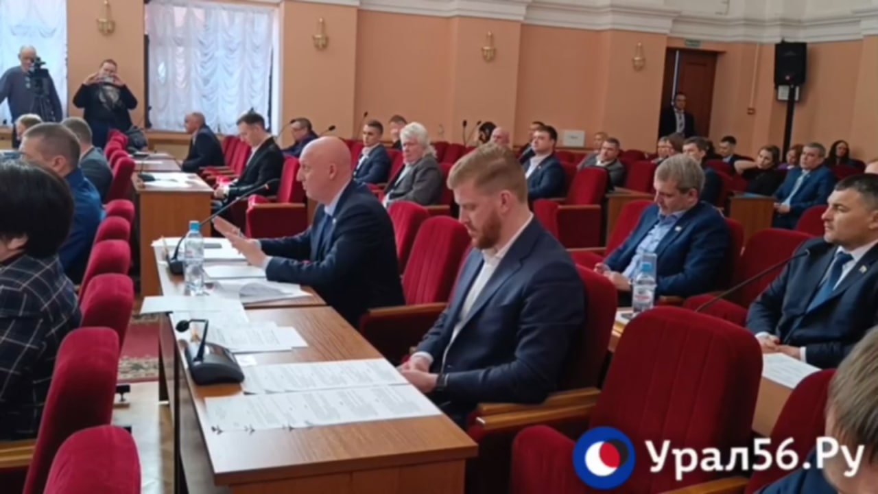 Вадим Бикбов на заседании горсовета, 21.03.2024