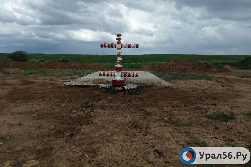 Нефтяная вышка в Красногвардейском районе