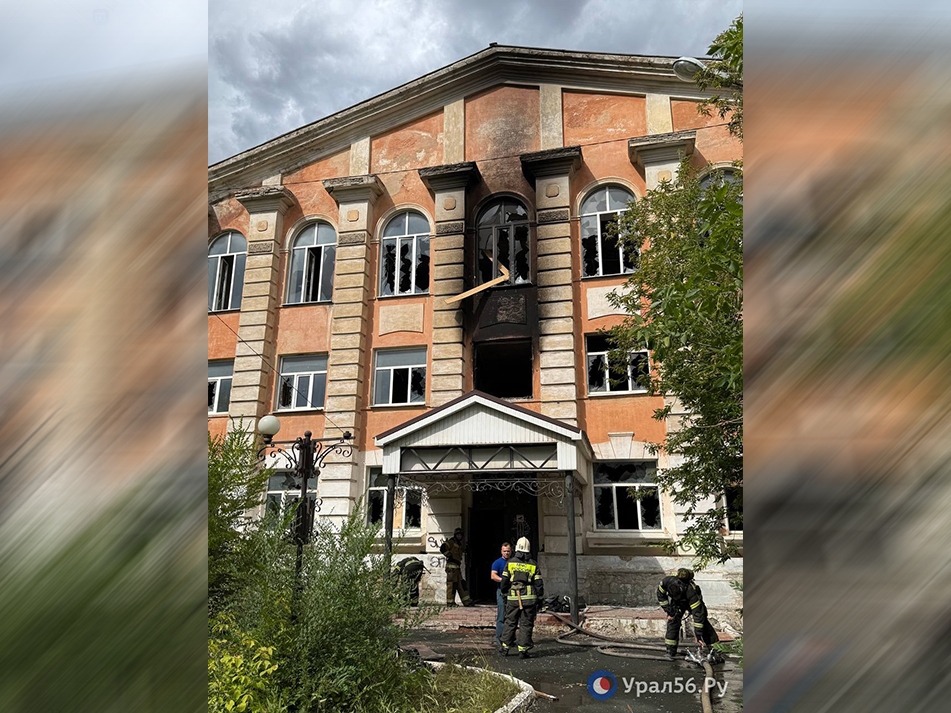 Во время тушения пожара, 19.08.2025