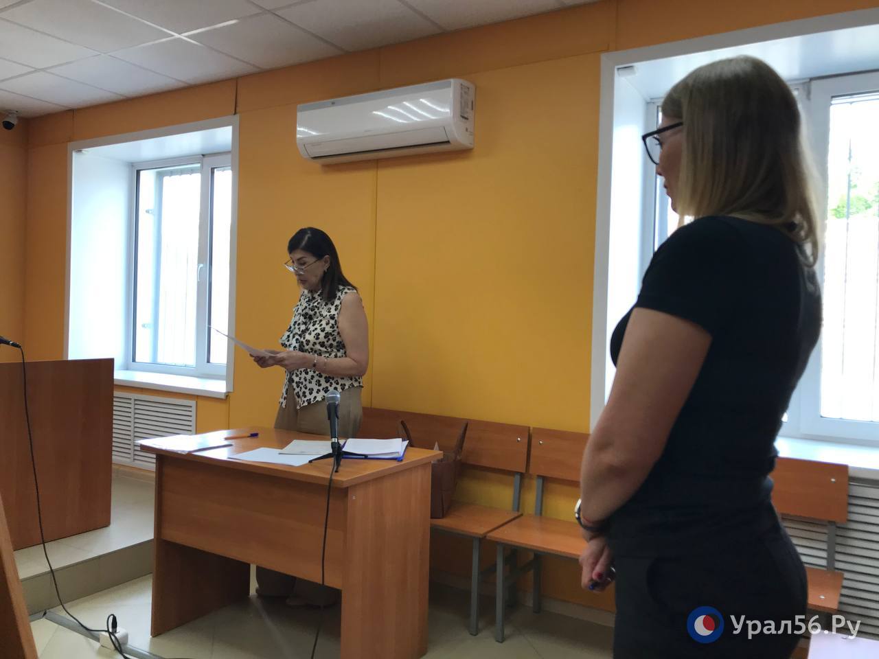 Во время одного из судебных заседаний