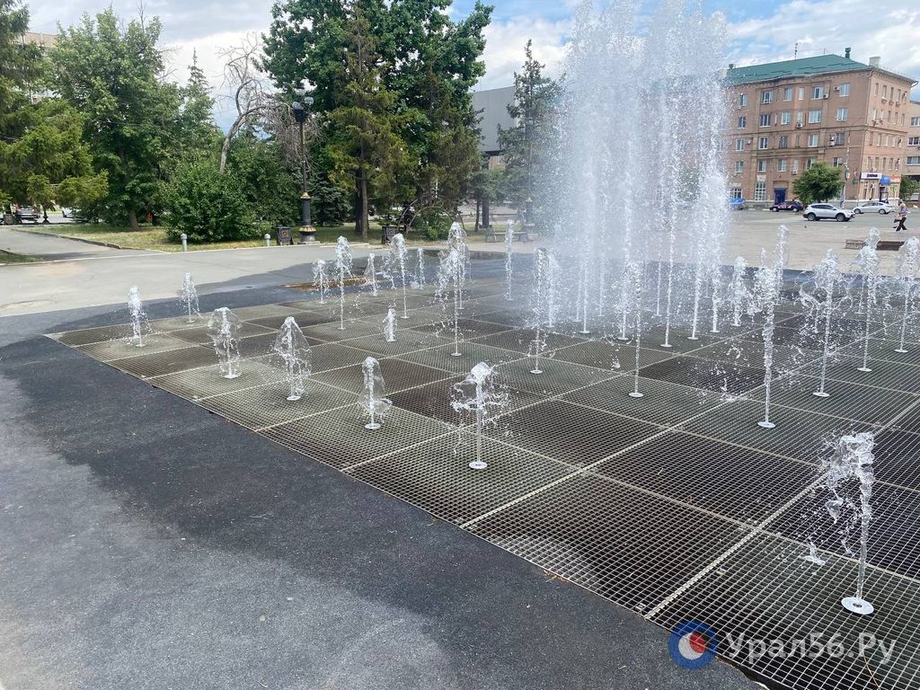 Фонтан на Комсомольской площади, 26.06.2025