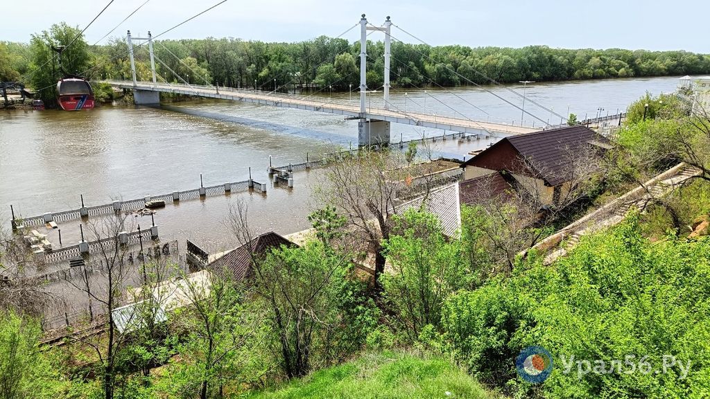 Набережная в Оренбурге, 29.04.2024