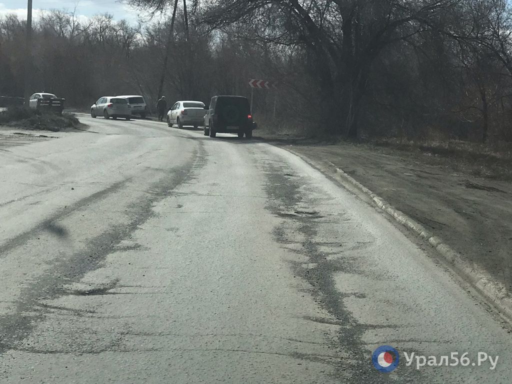 Дорога в Оренбурге. Фото из архива