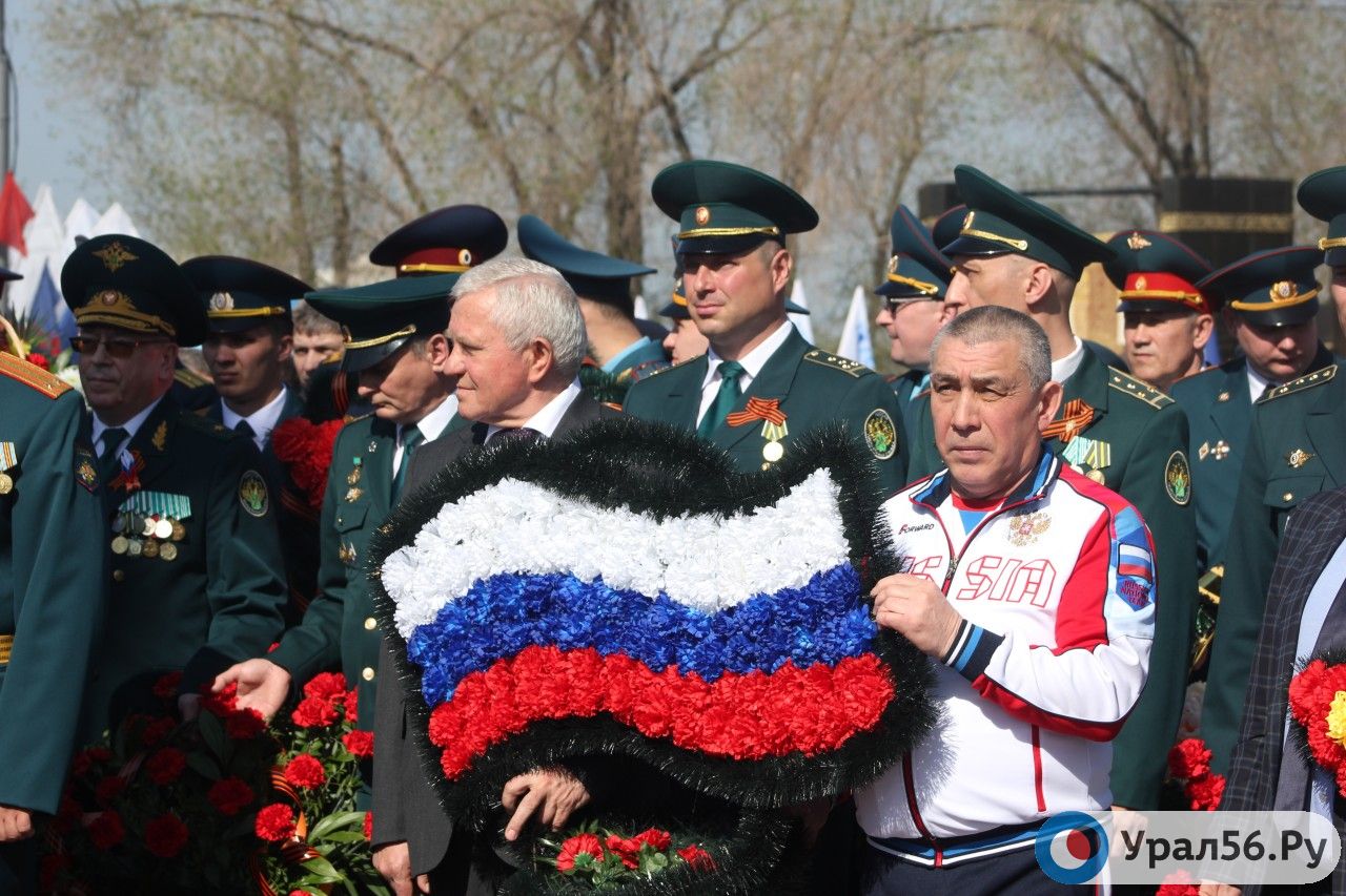 Участники памятной акции в Оренбурге