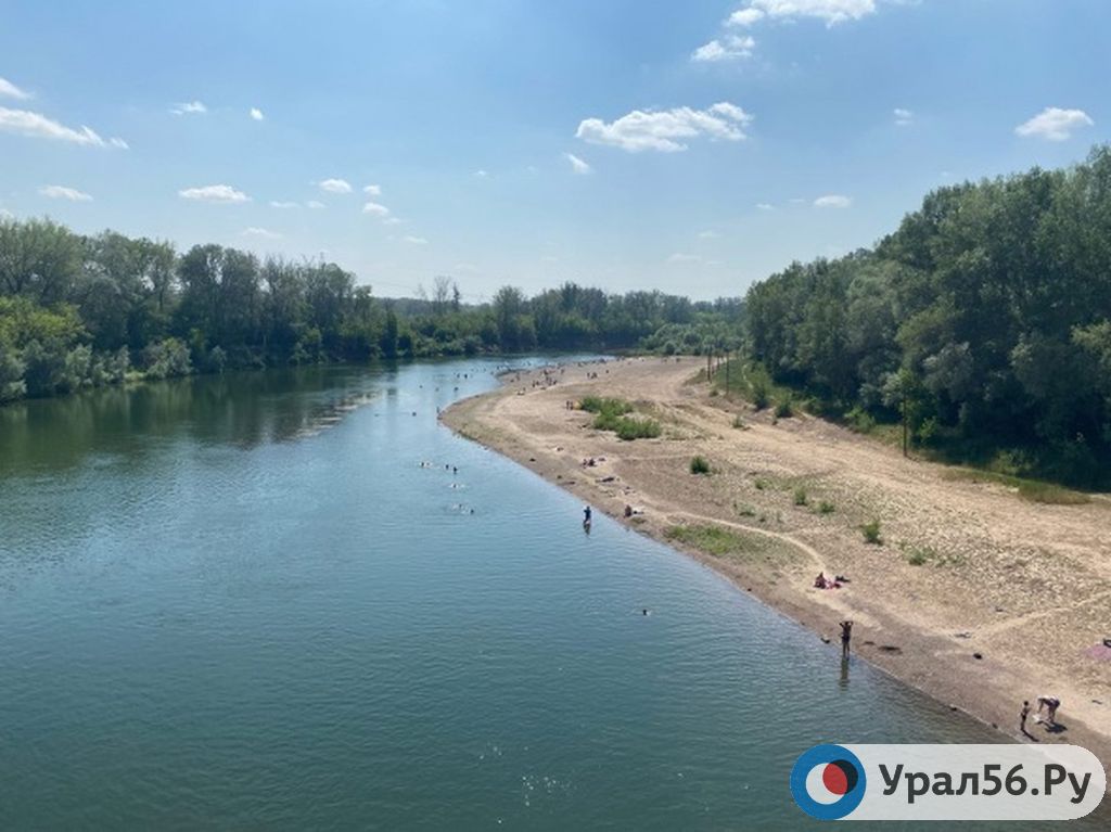 Пляж в Оренбурге