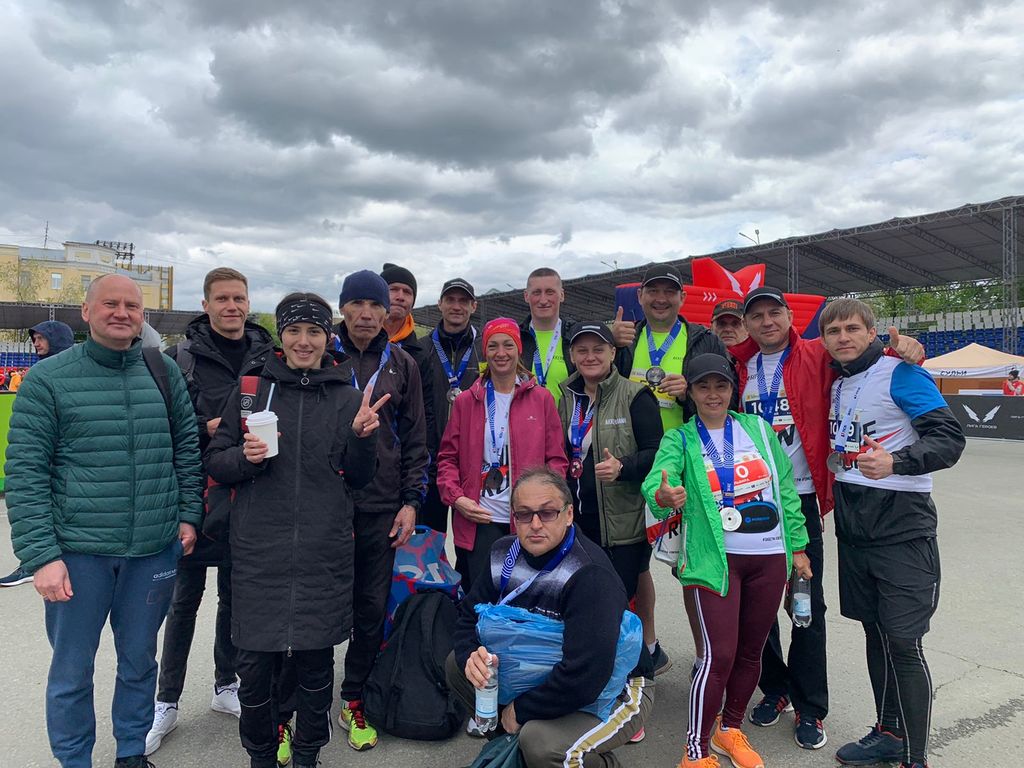 AKKERMANN RUNNING CLUB 22 мая бежал в трех городах