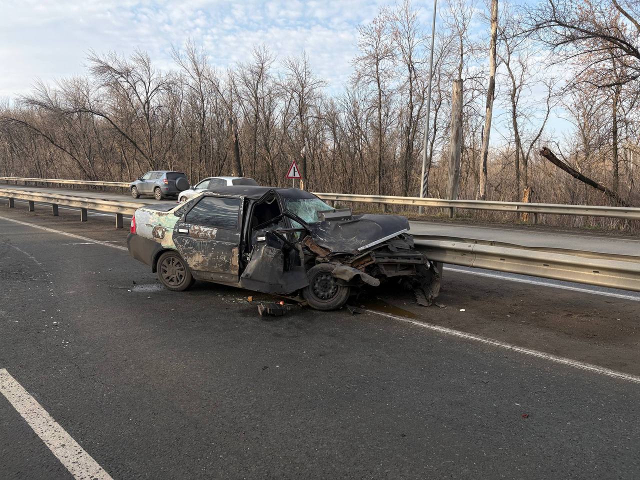 На месте ДТП. Источник: УМВД России по Оренбургской области