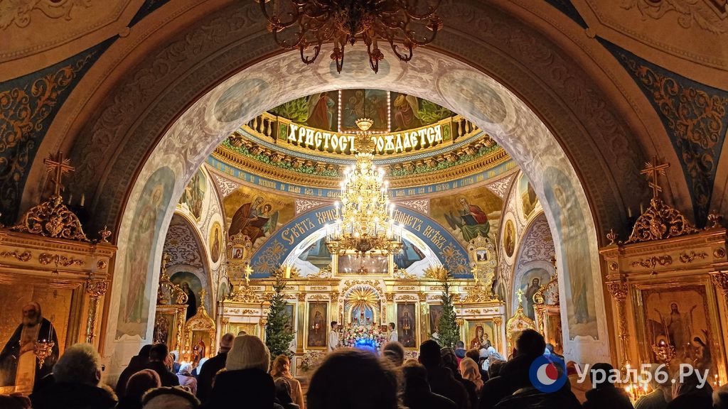 Всенощное бдение в Никольском кафедральном соборе Оренбурга, фото: архив