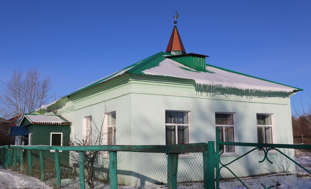 Отремонтированная мечеть