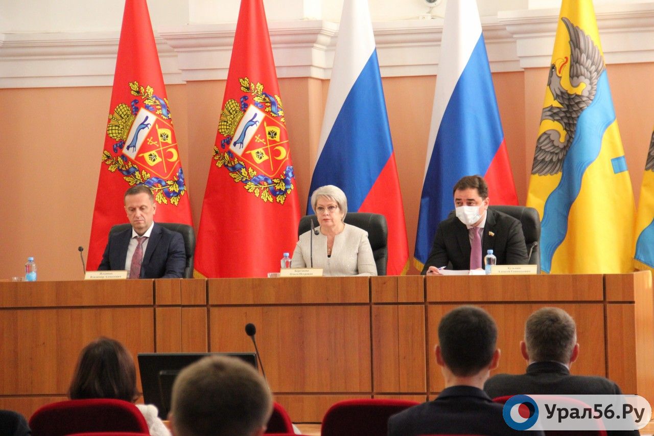 Заседание Оренбургского городского Совета