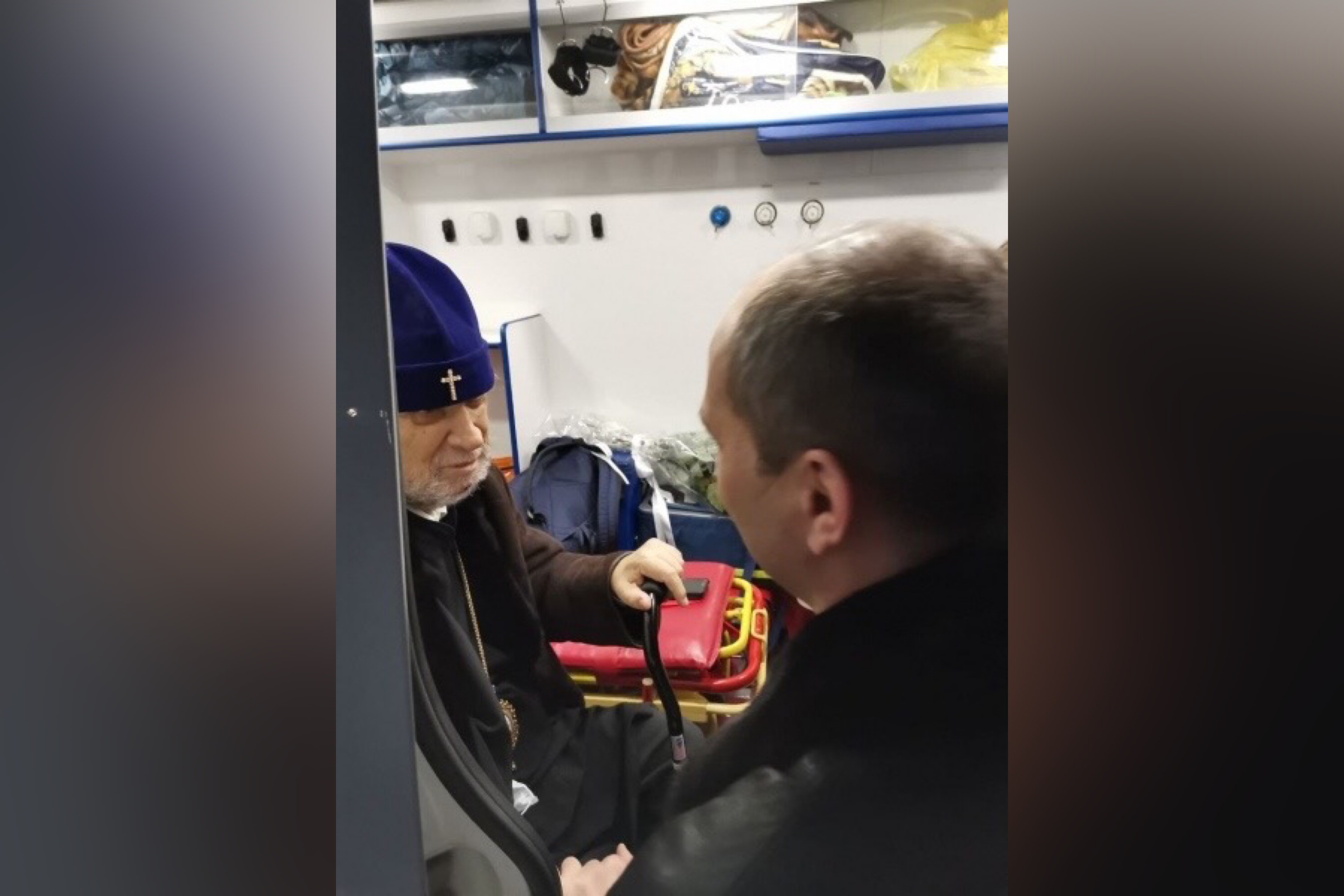 Митрополит Вениамин и губернатор Денис Паслер