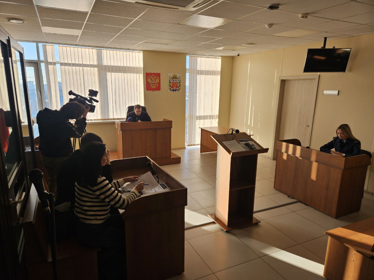 Во время процесса. Фото пресс-службы областного суда 