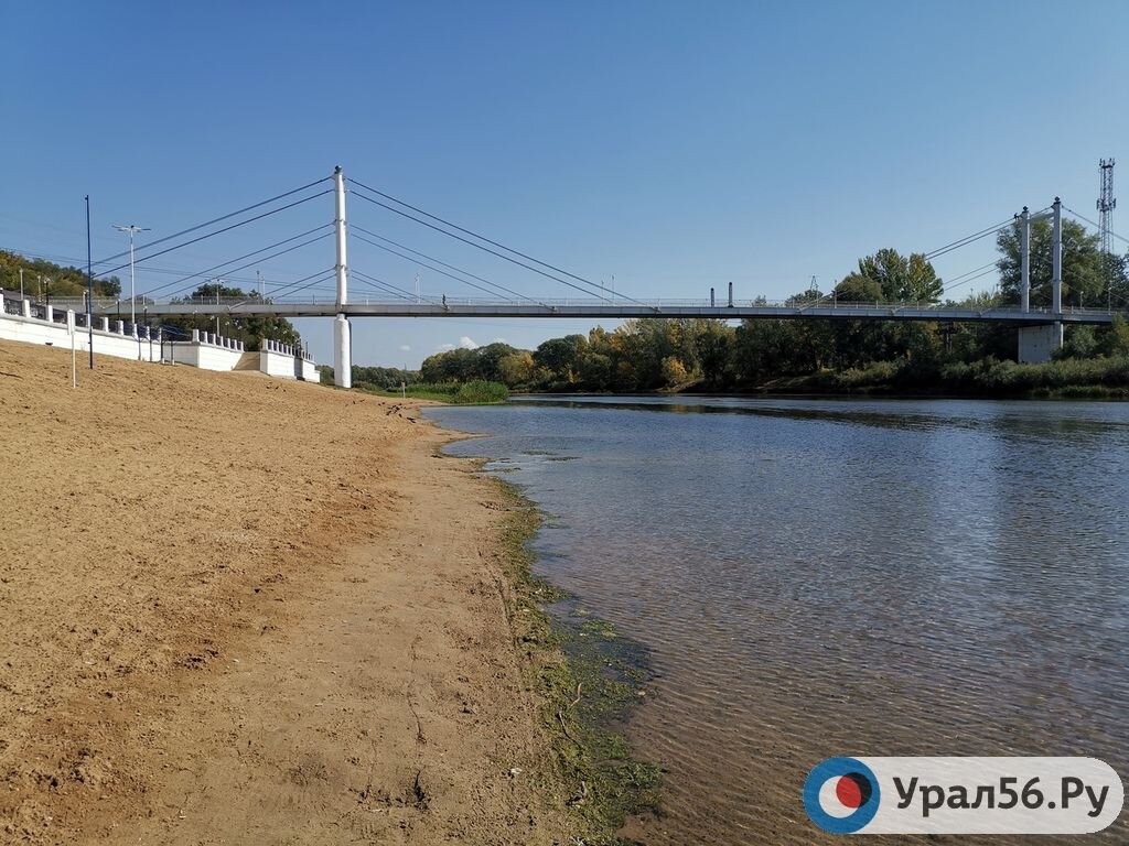Река Урал в Оренбурге, фото из архива