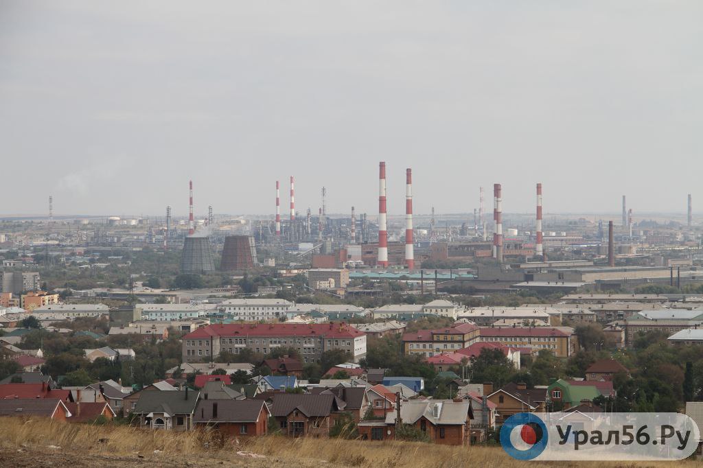 Вид на Орск. Фото из архива