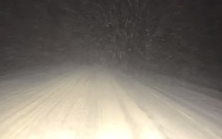 Трасса Оренбург - Орск, 19.12.2025, фото очевидцев