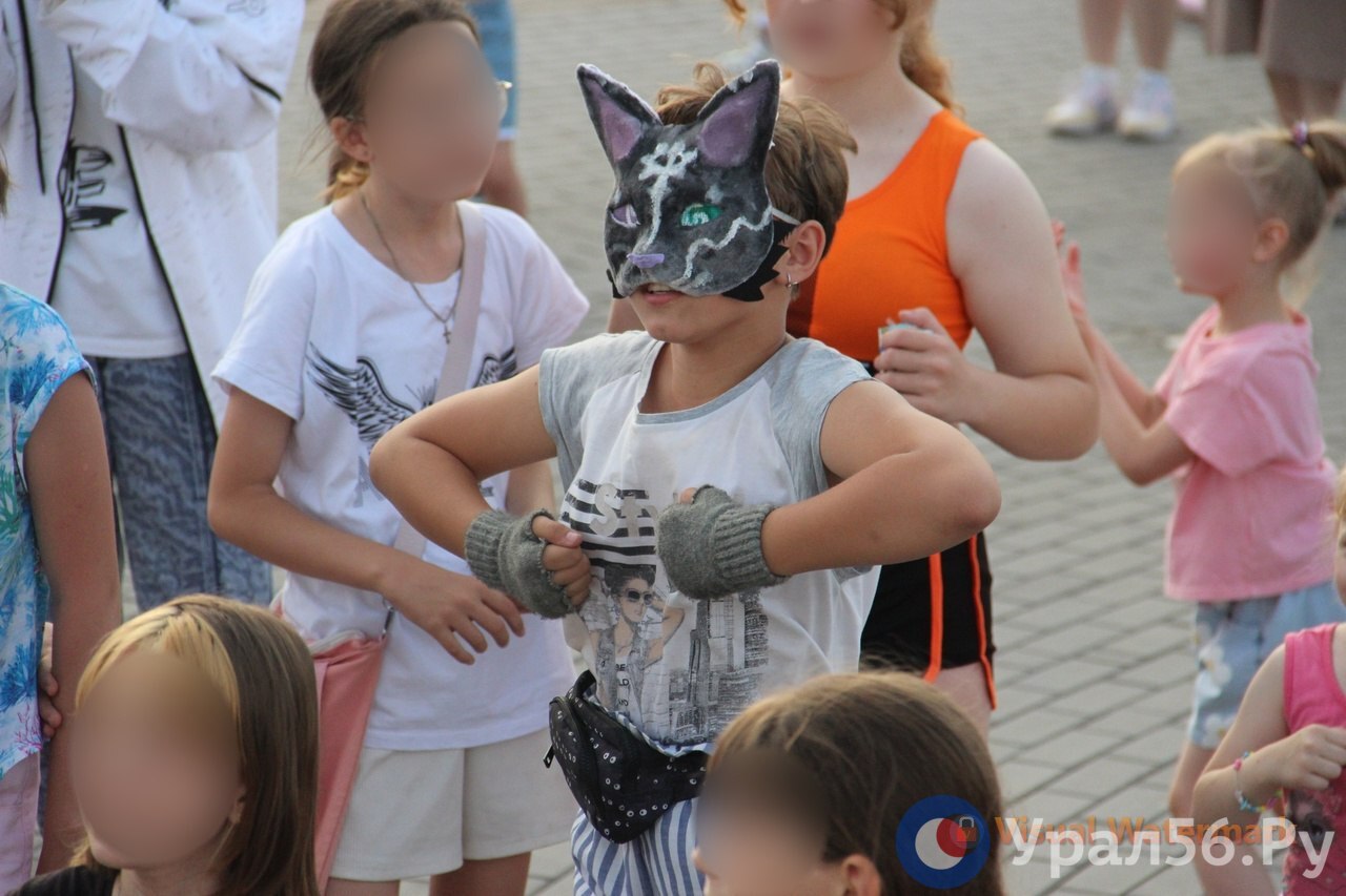 Фото с одного из детских мероприятий в Оренбургской области