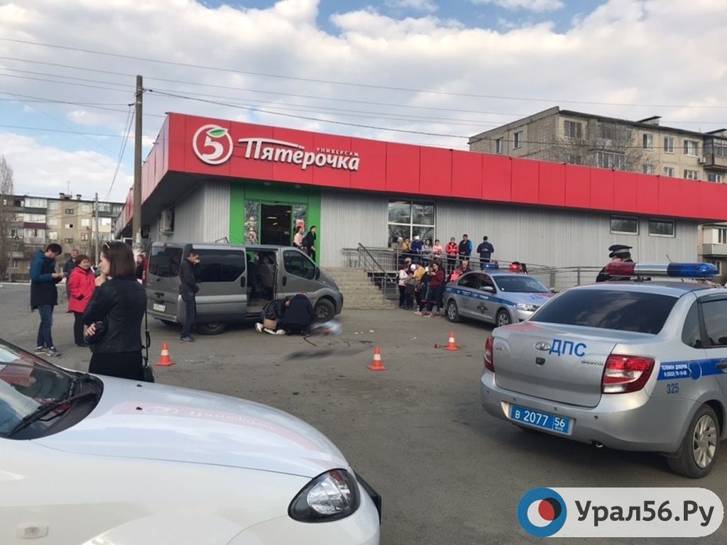 На месте ДТП