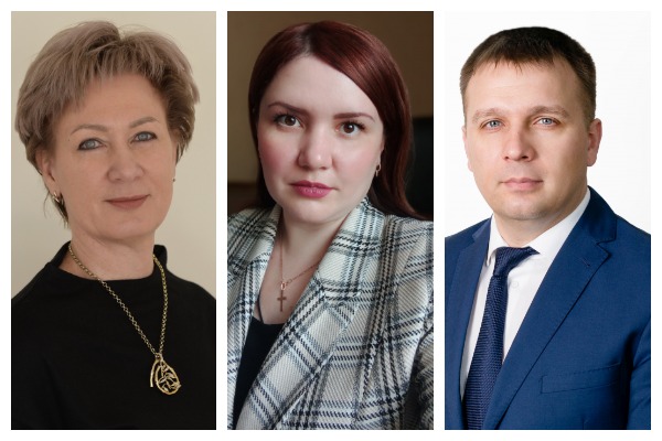 Елена Кальянова, Елена Крючкова, и Денис Квасов