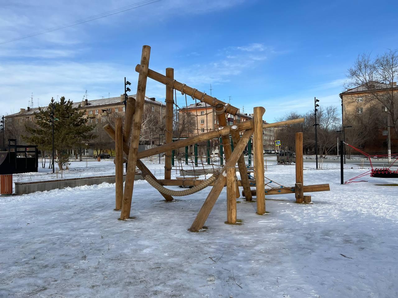 На территории сквера. Фото: Минарх Оренбургской области