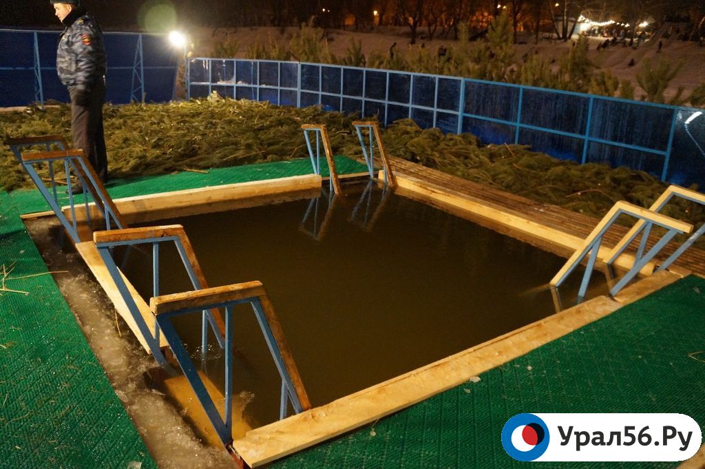 В Оренбурге на Крещение организуют три купели
