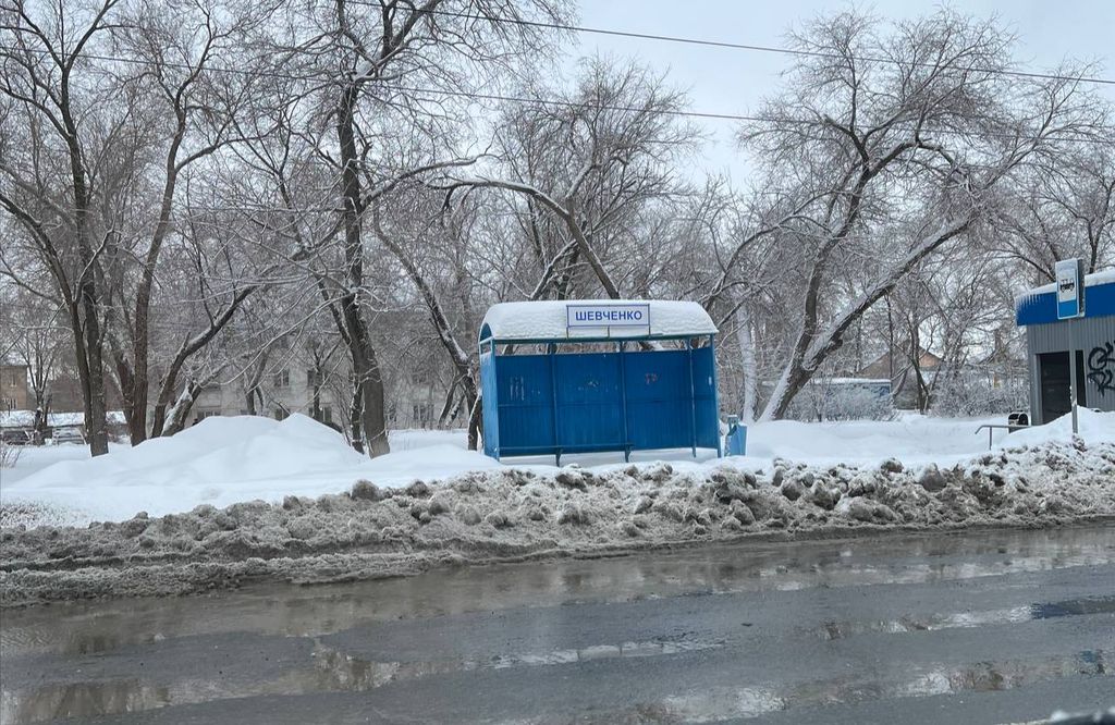 Остановка на улице Шевченко. Фото: ТГК Дмитрия Болдырева