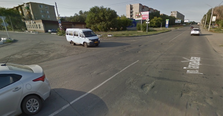 Перекресток ул. Тагильская и Станиславского в Орске. Фото: карта Google