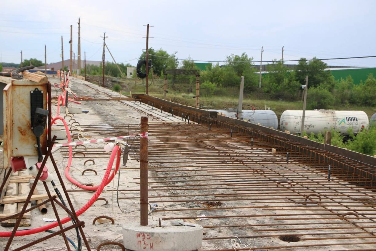 Путепровод во время ремонта, фото: тг-канал Артема Воробьева