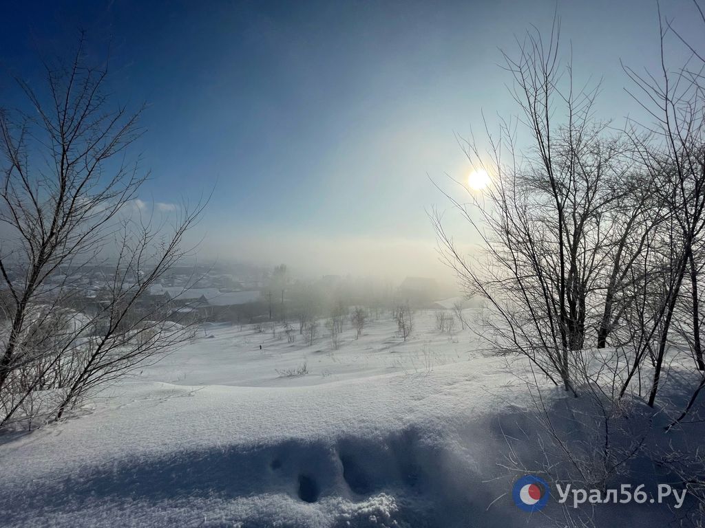 Орск с телевышки, 01.02.2024