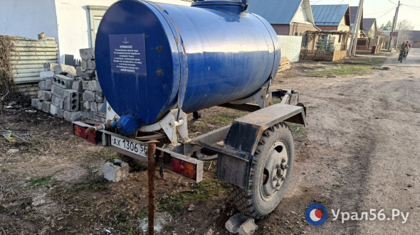 В Орске организовали подвоз воды в Северном микрорайоне