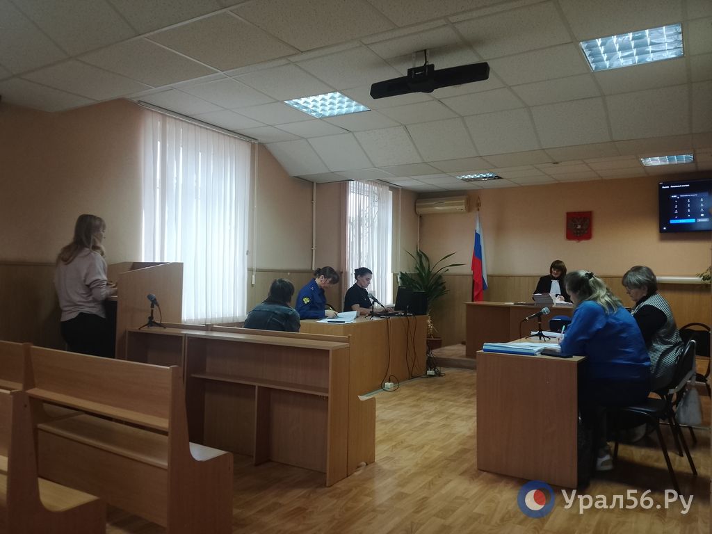 В зале суда во время очередного заседания