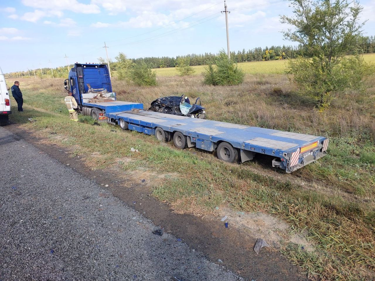 На месте происшествия. Фото: УМВД по Оренбургской области