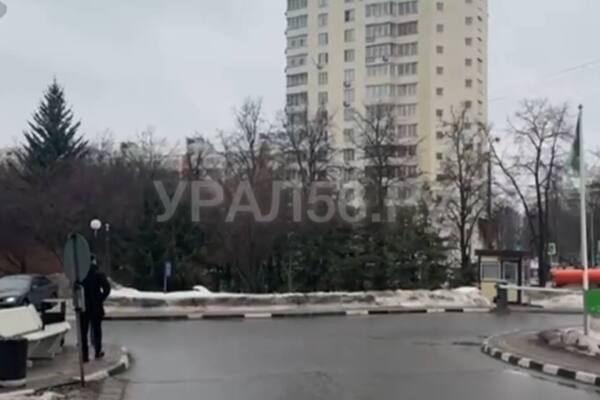 В Москве. Стоп-кадр из видео