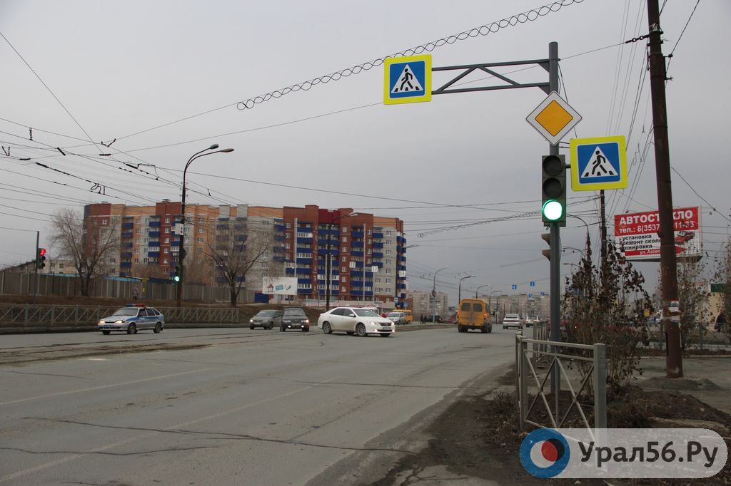 Пешеходный переход на пр. Ленина в Орске (фото из архива)