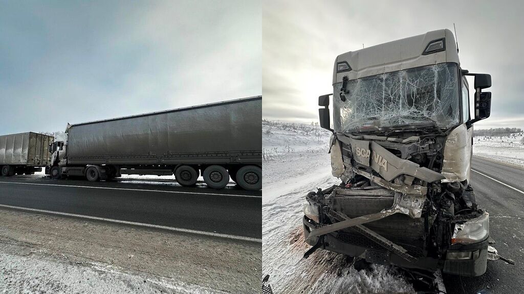 На месте ДТП. Фото госавтоинспекции по региону 