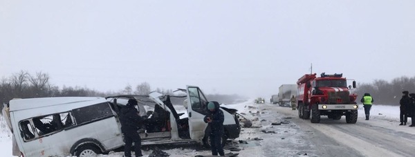 На месте ДТП. Источник: ГУ МВД России по Самарской области