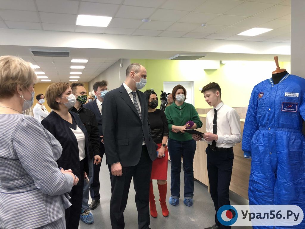Денис Паслер в школе №89 Орска