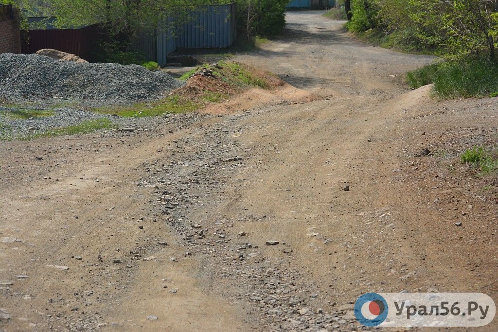 Грунтовая дорога в Орске