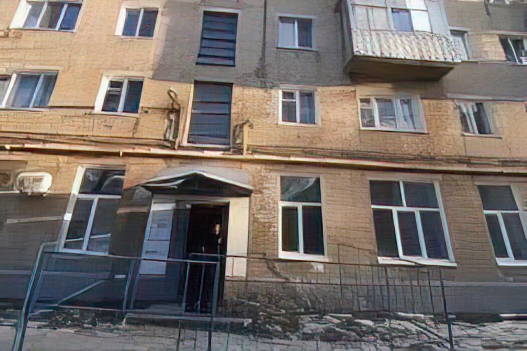 Аварийный дом по улице Одесской, который находится под угрозой обрушения. Фото: администрация Оренбурга