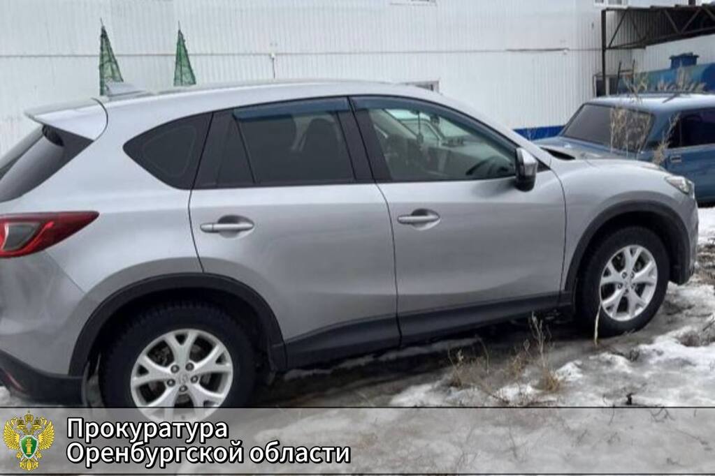 Автомобиль нарушителя. Фото: прокуратура Оренбургской области