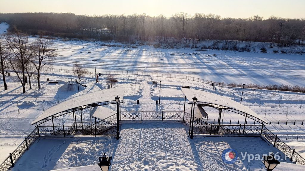Морозный Оренбург