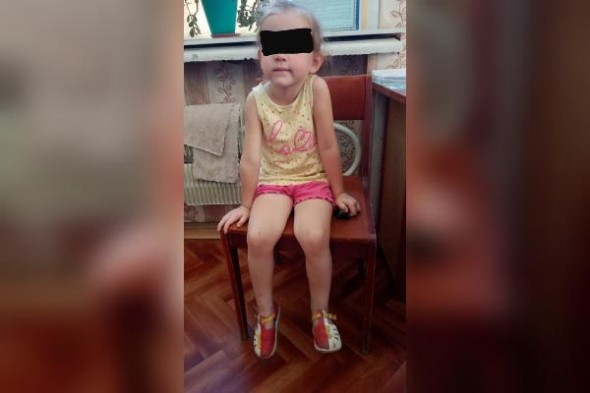 В Оренбурге по улице Луговой найдена девочка, на вид 3-4 года 