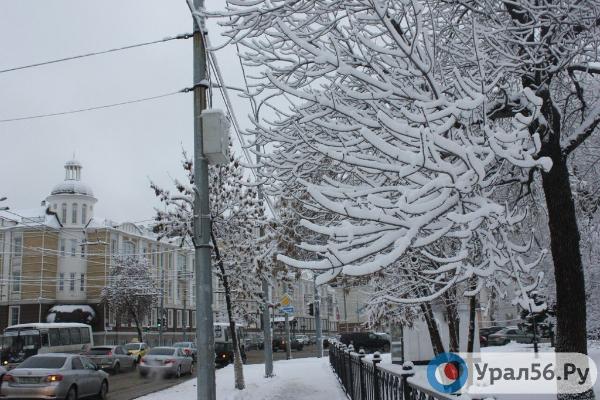 Зима в Оренбургской области
